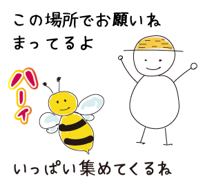 セイヨウミツバチの行動2